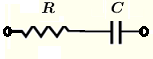 impedances of RC in series