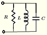 impedancias de RLC en paralelo